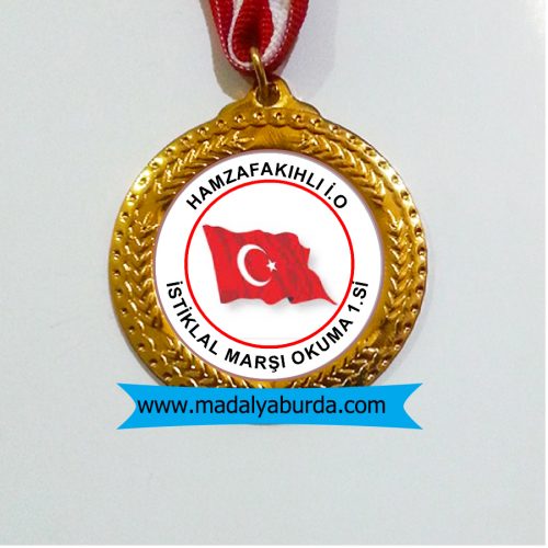 istiklal-marşı-ezbere okuma-madalyası